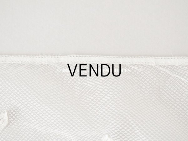 画像9: アンティーク 幅広 プリンセスレース　52×幅38.5cm (9)