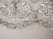 画像9: アンティーク  レース メタル糸の刺繍入り　70cm  (9)