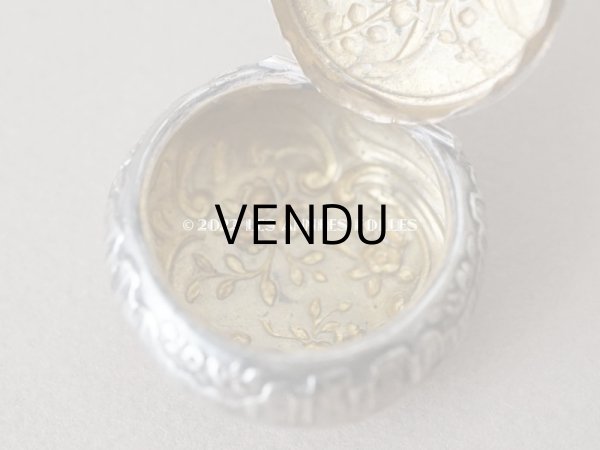 画像10: アンティーク 鈴蘭のパウダーケース  (10)