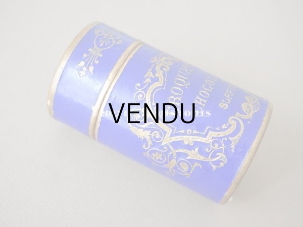 画像10: アンティーク ショコラのお菓子箱 CROQUETTES CHOCOLATS SURFIN  - HUVELIN NIORT - (10)