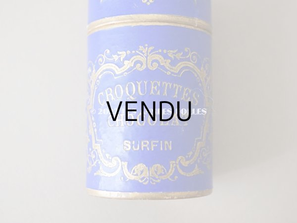 画像8: アンティーク ショコラのお菓子箱 CROQUETTES CHOCOLATS SURFIN  - HUVELIN NIORT - (8)