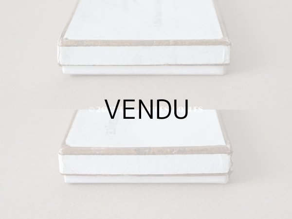 画像9: アンティーク 紙箱　ピンクのリボン付き (9)