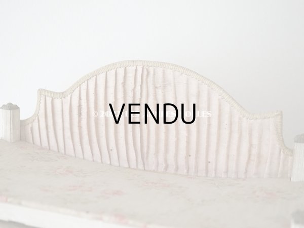 画像6: 【セール対象外】1900年代 アンティーク  カルトナージュチェスト ピンクの薔薇のガーランド (6)