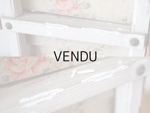 画像11: 【セール対象外】1900年代 アンティーク  カルトナージュチェスト ピンクの薔薇のガーランド (11)