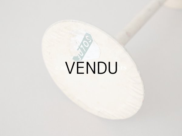 画像5: アンティーク ハットスタンド 小さな薔薇模様のファブリック (5)