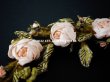 画像7: 【セール対象外】未使用 1910年代 アンティーク 大きな薔薇のロココモチーフのガーランド 　オートクチュールのドレスの装飾 115cm (7)
