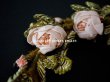 画像6: 【セール対象外】未使用 1910年代 アンティーク 大きな薔薇のロココモチーフのガーランド 　オートクチュールのドレスの装飾 115cm (6)