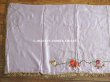 画像3: 19世紀 アンティーク 教会の祭壇布　薔薇の大きなリボン刺繍入り　290✗75cm (3)