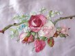 画像16: 19世紀 アンティーク 教会の祭壇布　薔薇の大きなリボン刺繍入り　290✗75cm (16)