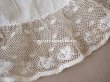 画像5: 1900年代 アンティーク  レースのフリルリボン　ドレスの装飾  手編みのヴァランシエンヌレース 1.15m (5)