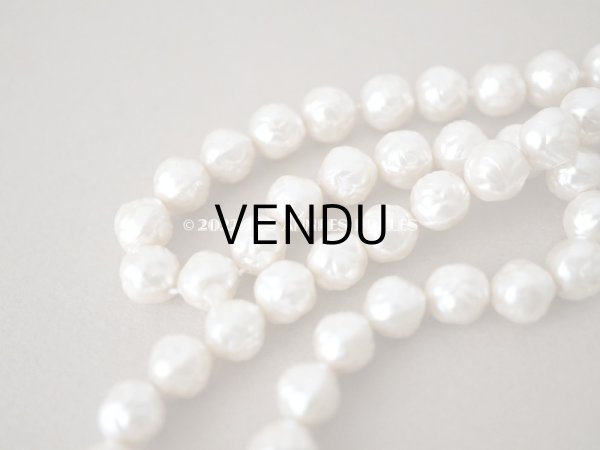 画像5: アンティーク ルスレ社 バロックパールのビーズ 34ピースのセット 　8mm - MAISON ROUSSELET - (5)