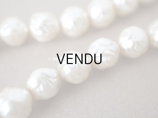 画像3: アンティーク ルスレ社 バロックパールのビーズ 34ピースのセット 　8mm - MAISON ROUSSELET - (3)