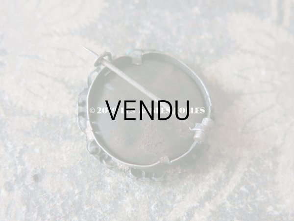 画像16: 1900年代 アンティーク  サンプラー フォトフレームブローチのフレーム　 (16)