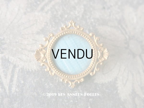 画像14: 1900年代 アンティーク  サンプラー フォトフレームブローチのフレーム　 (14)