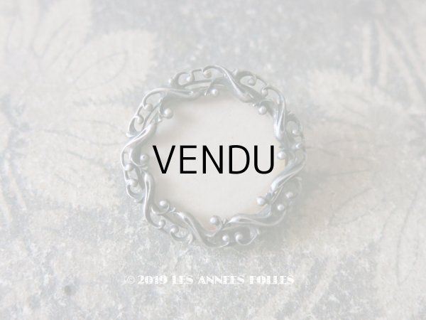 画像15: 1900年代 アンティーク  サンプラー フォトフレームブローチのフレーム　 (15)