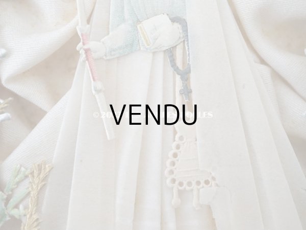 画像5: アンティーク  初聖体の立体カニヴェ オリジナルボックス付き (5)