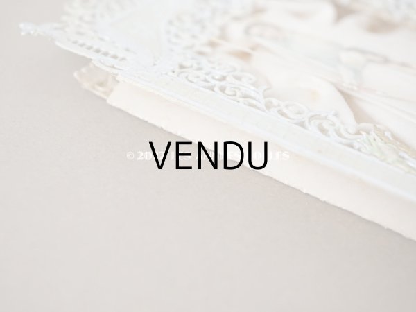 画像7: アンティーク  初聖体の立体カニヴェ オリジナルボックス付き (7)