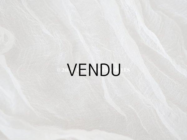 画像5: 1900年頃 アンティーク シルクオーガンジーのリボン  シルクシフォン 3.65m 幅14~19cm　 (5)