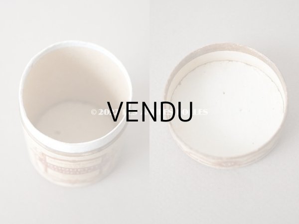 画像5: 19世紀末 アンティーク チョコレートのお菓子箱　薔薇とリボンのガーランド CROQUETTES SURFINES　- CHOCOLAT GUERIN-BOUTRON - (5)