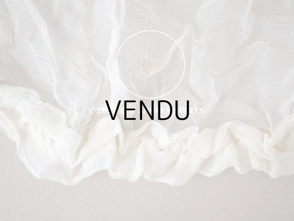 画像14: 1900年頃 アンティーク シルクオーガンジーのリボン  シルクシフォン 3.65m 幅14~19cm　 (14)