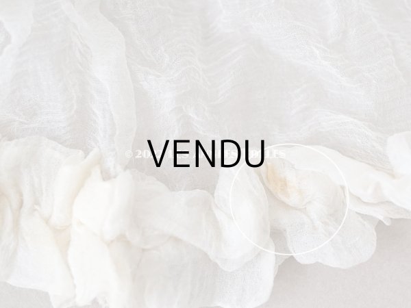 画像12: 1900年頃 アンティーク シルクオーガンジーのリボン  シルクシフォン 3.65m 幅14~19cm　 (12)