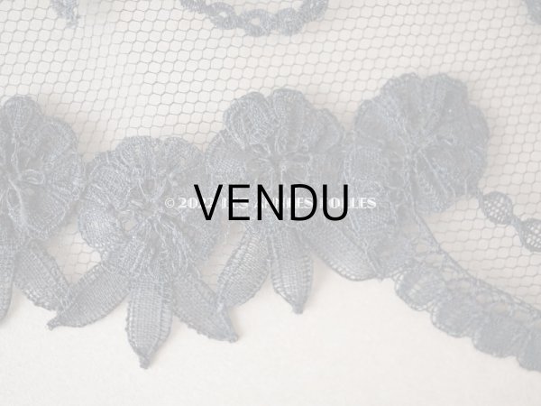 画像9: 新品同様 アンティーク プリンセスレースのショール  144×57cm (9)