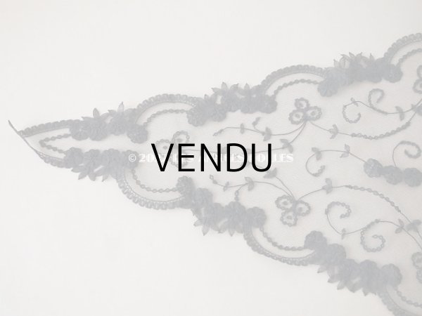 画像11: 新品同様 アンティーク プリンセスレースのショール  144×57cm (11)