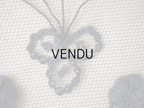 画像7: 新品同様 アンティーク プリンセスレースのショール  144×57cm (7)