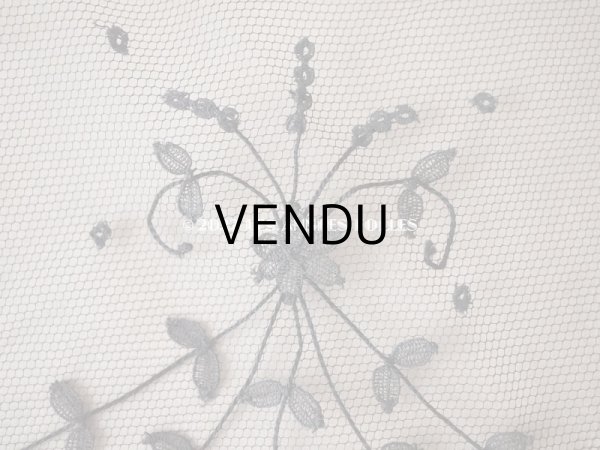 画像5: 新品同様 アンティーク プリンセスレースのショール 　143×59cm (5)