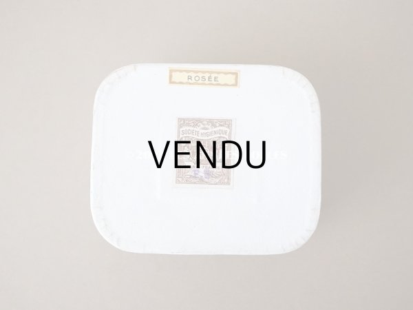 画像5: アンティーク パウダーボックス POUDRE DE RIZ AUX VIOLETTES D'AVRIL - SOCIETE HYGIENIQUE PARIS - (5)