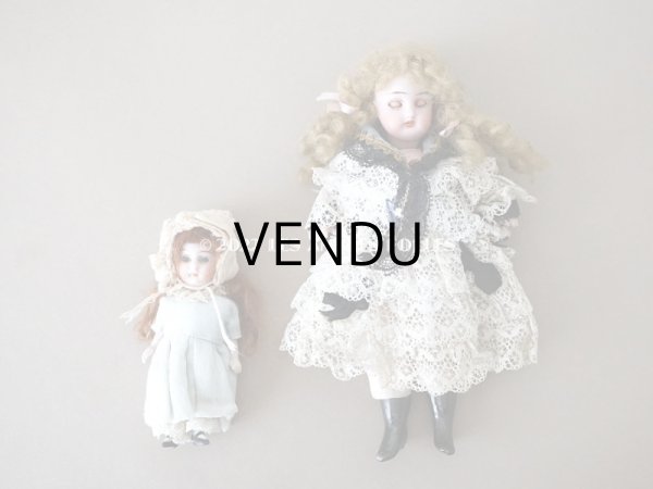 画像2: アンティーク とても小さなミニョネット 9.5cm (2)