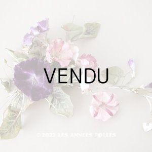 画像: アンティーク 朝顔の布花　ブーケ