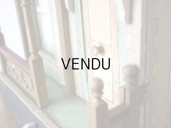 画像4: アンティーク ドールハウス 47.5×27×20.5cm (4)