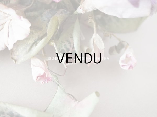 画像5: アンティーク 朝顔の布花　ブーケ (5)