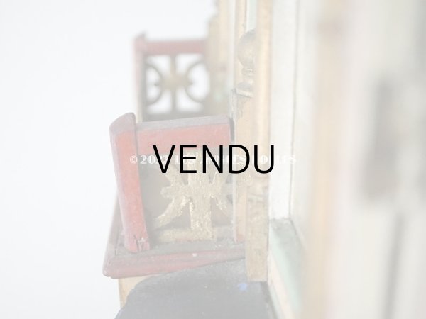 画像8: アンティーク ドールハウス 47.5×27×20.5cm (8)