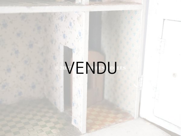 画像14: アンティーク ドールハウス 47.5×27×20.5cm (14)