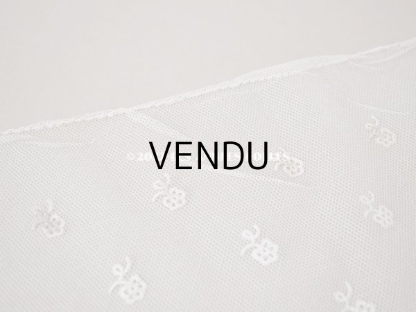 画像12: 19世紀末 アンティーク  手編みのボビンレース 幅広18.8cm アプリカシオン・アングルテール  (12)