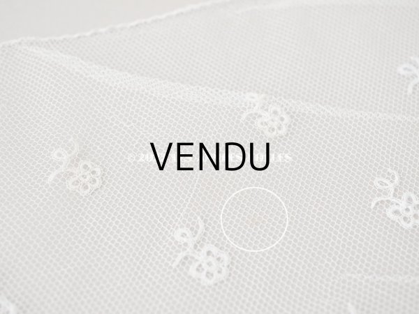 画像14: 19世紀末 アンティーク  手編みのボビンレース 幅広18.8cm アプリカシオン・アングルテール  (14)