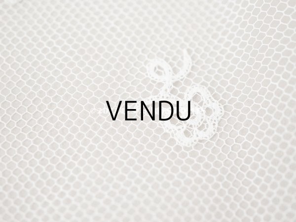 画像8: 19世紀末 アンティーク  手編みのボビンレース 幅広18.8cm アプリカシオン・アングルテール  (8)