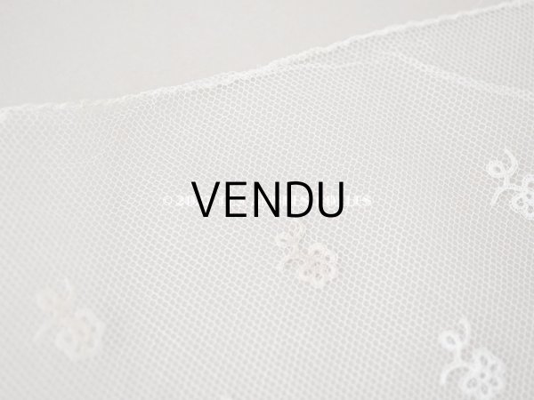 画像11: 19世紀末 アンティーク  手編みのボビンレース 幅広18.8cm アプリカシオン・アングルテール  (11)