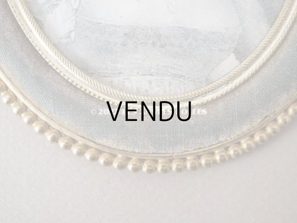 画像5: 【12周年セール対象外】19世紀 アンティーク ベルベットのフォトフレーム   (5)