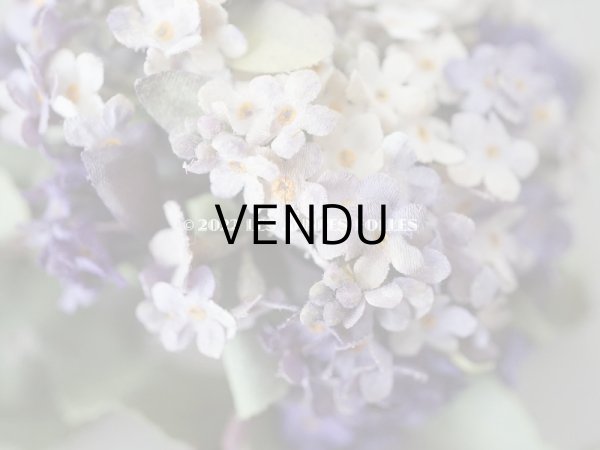 画像6: 【12周年セール対象外】アンティーク  紫の勿忘草の布花  (6)