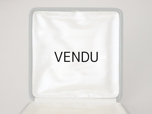 画像4: 【12周年セール対象外】アンティーク 本革製 イニシャル入り S.J. 大きなジュエリーボックス  ダークグリーン (4)