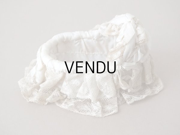 画像6: 【12周年セール対象外】アンティーク ミニョネット用ベッド  (6)