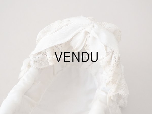 画像3: 【12周年セール対象外】アンティーク ミニョネット用ベッド  (3)