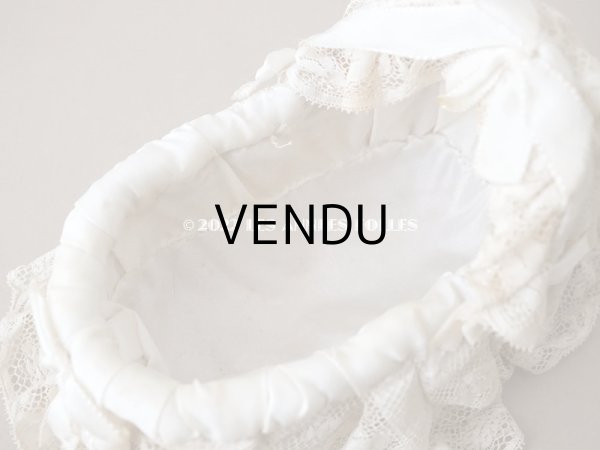 画像4: 【12周年セール対象外】アンティーク ミニョネット用ベッド  (4)