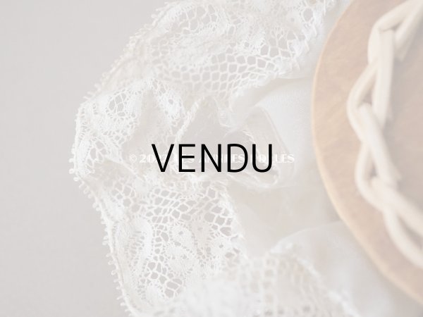 画像10: 【12周年セール対象外】アンティーク ミニョネット用ベッド  (10)