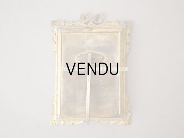 画像4: 【12周年セール対象外】アンティーク フォトフレーム  リボン＆薔薇のガーランド　ルイ16世スタイル (4)