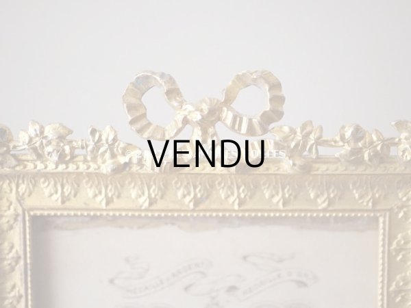 画像9: 【12周年セール対象外】アンティーク フォトフレーム  リボン＆薔薇のガーランド　ルイ16世スタイル (9)