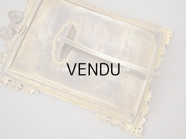 画像6: 【12周年セール対象外】アンティーク フォトフレーム  リボン＆薔薇のガーランド　ルイ16世スタイル (6)